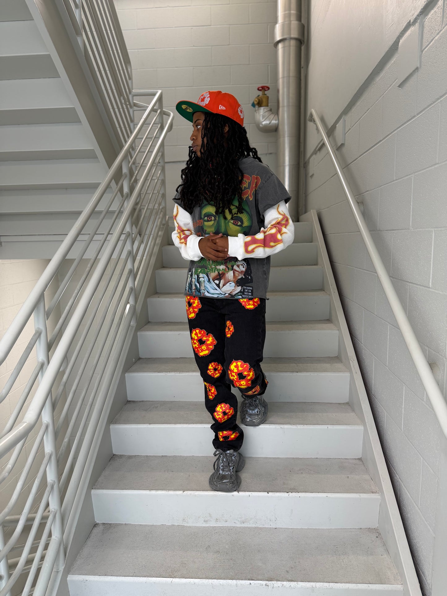 Neon Nightmare Double Layer Shirt