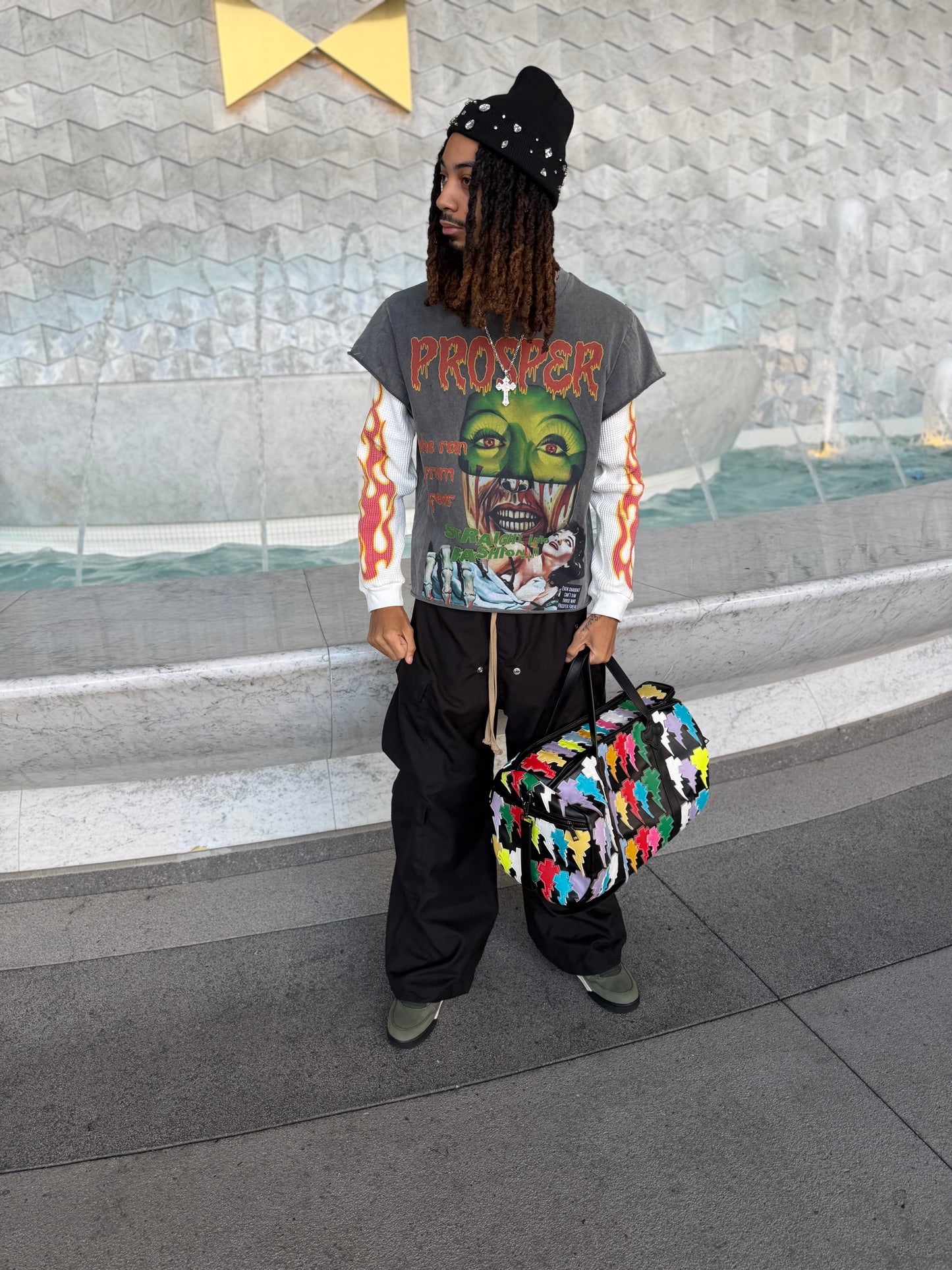 Neon Nightmare Double Layer Shirt