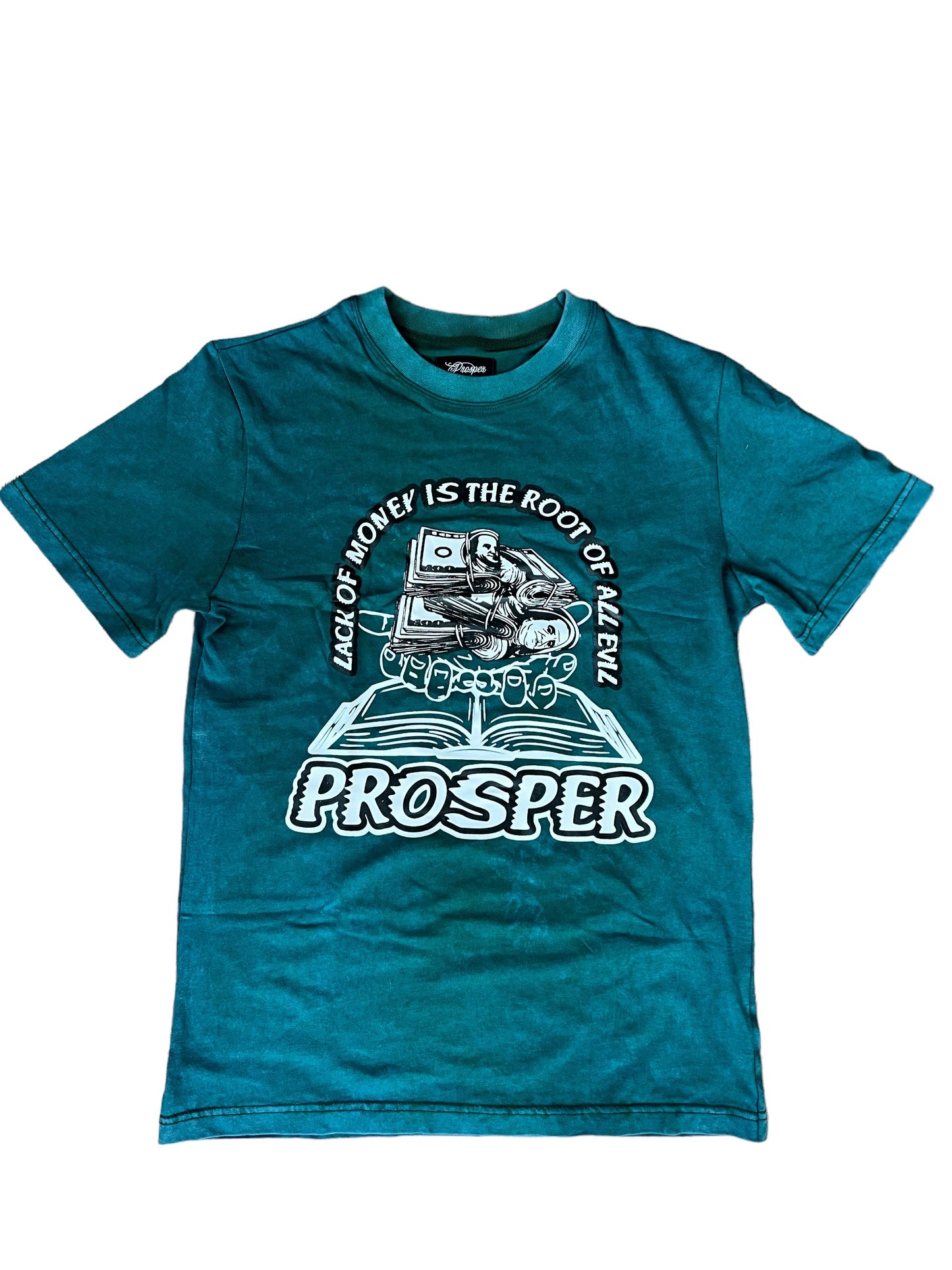 Lack Of Money T Shirt (GREEN)