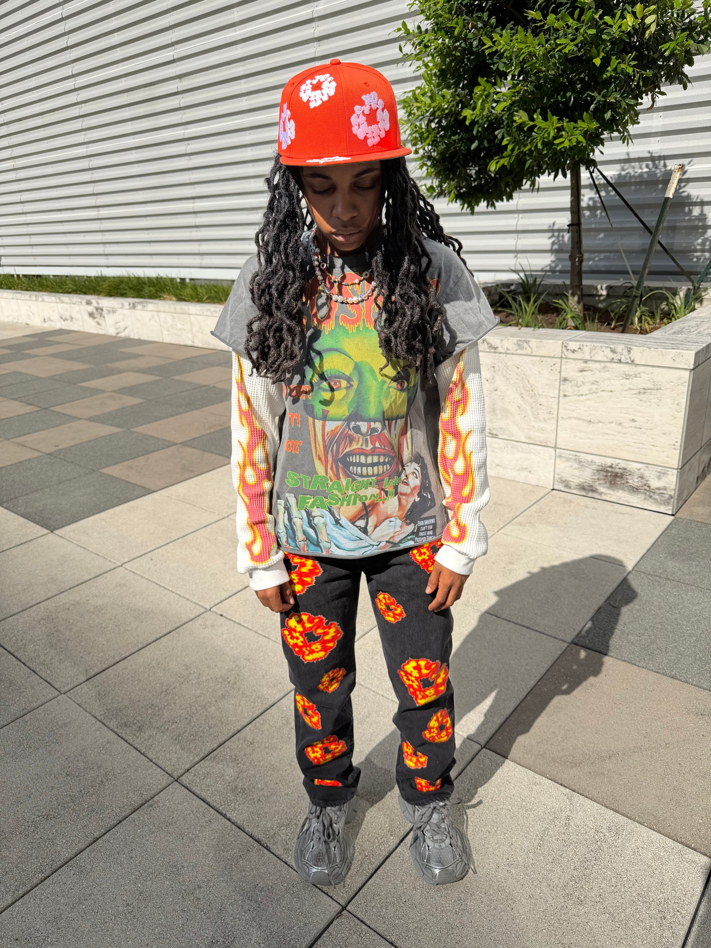 Neon Nightmare Double Layer Shirt