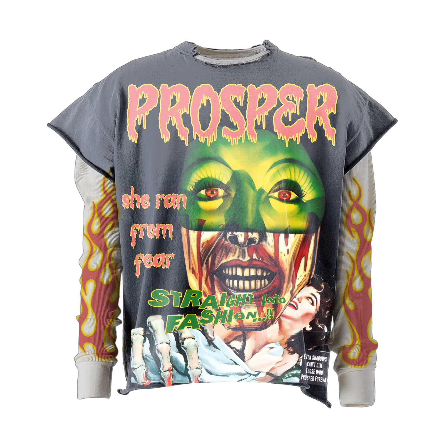 Neon Nightmare Double Layer Shirt