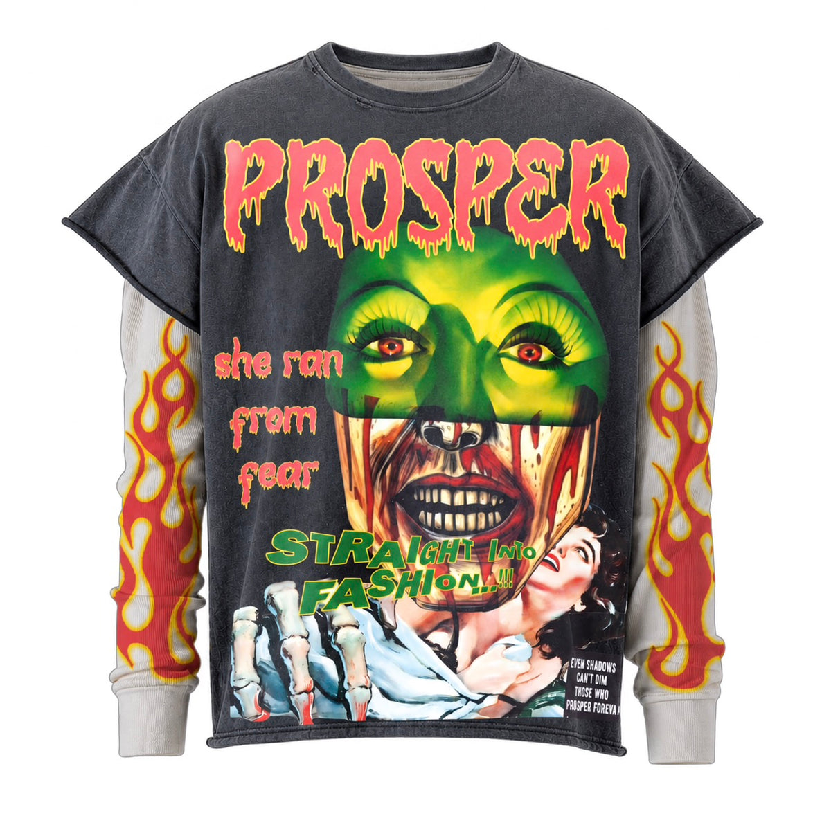 Neon Nightmare Double Layer Shirt